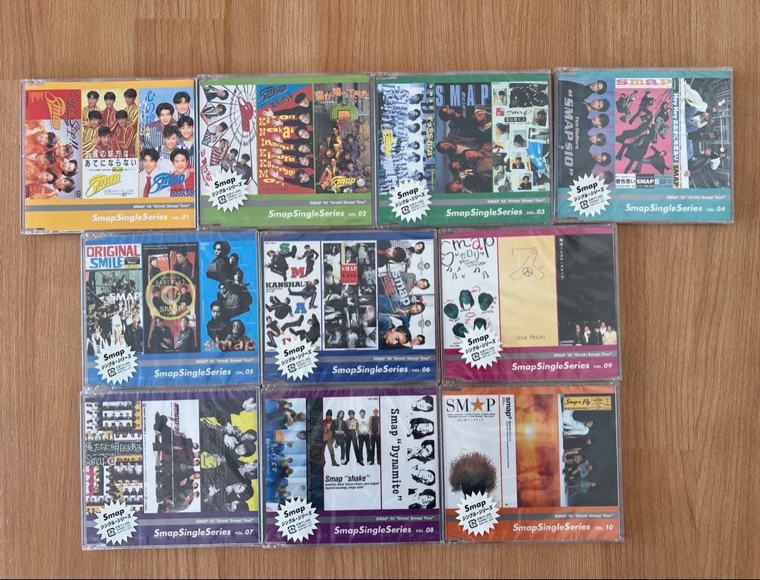 Smap Single Series CD 全10枚セット ほほ新品未開封