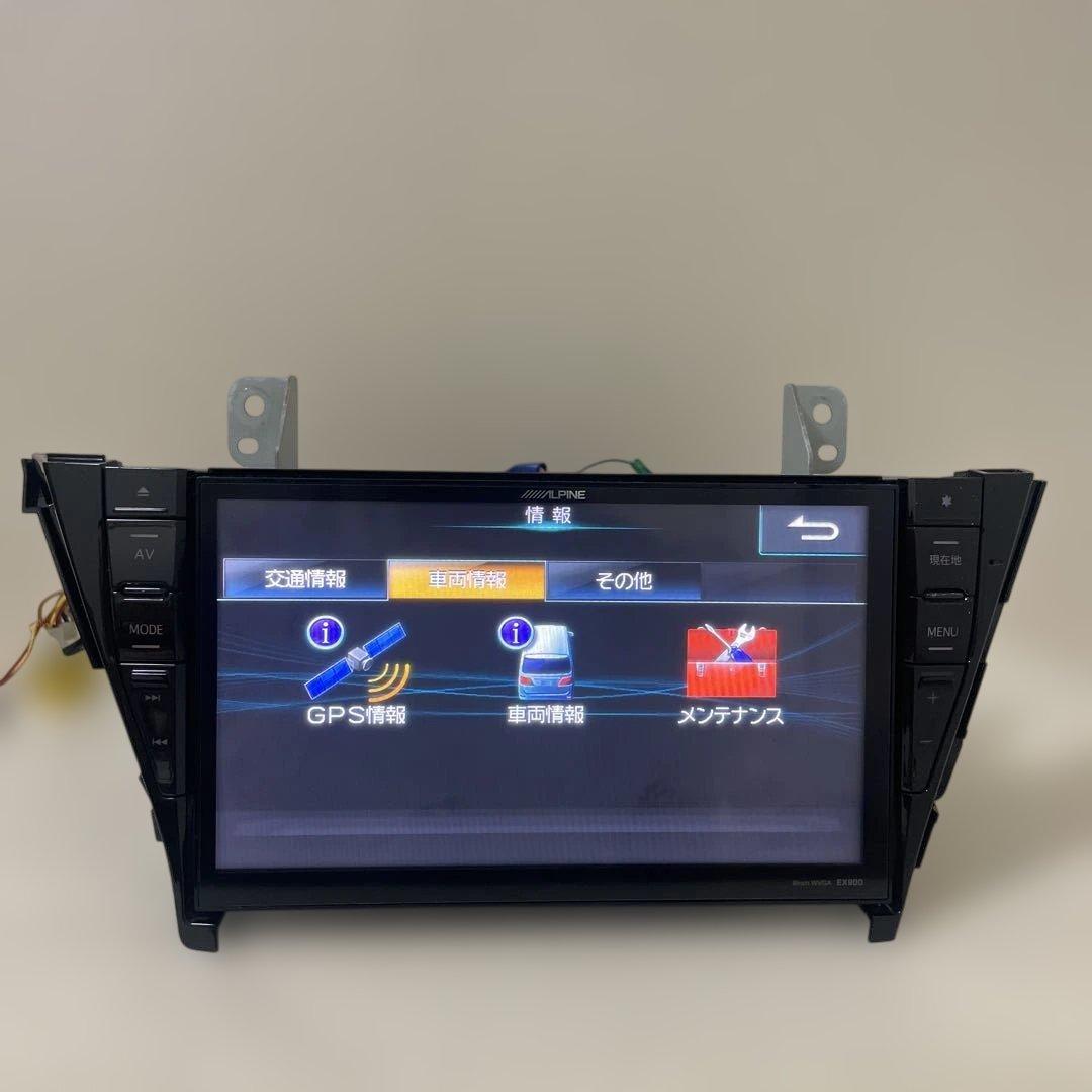 アルパイン EX900 ピルスアルファ ナビゲーション 9インチ地図: 2020