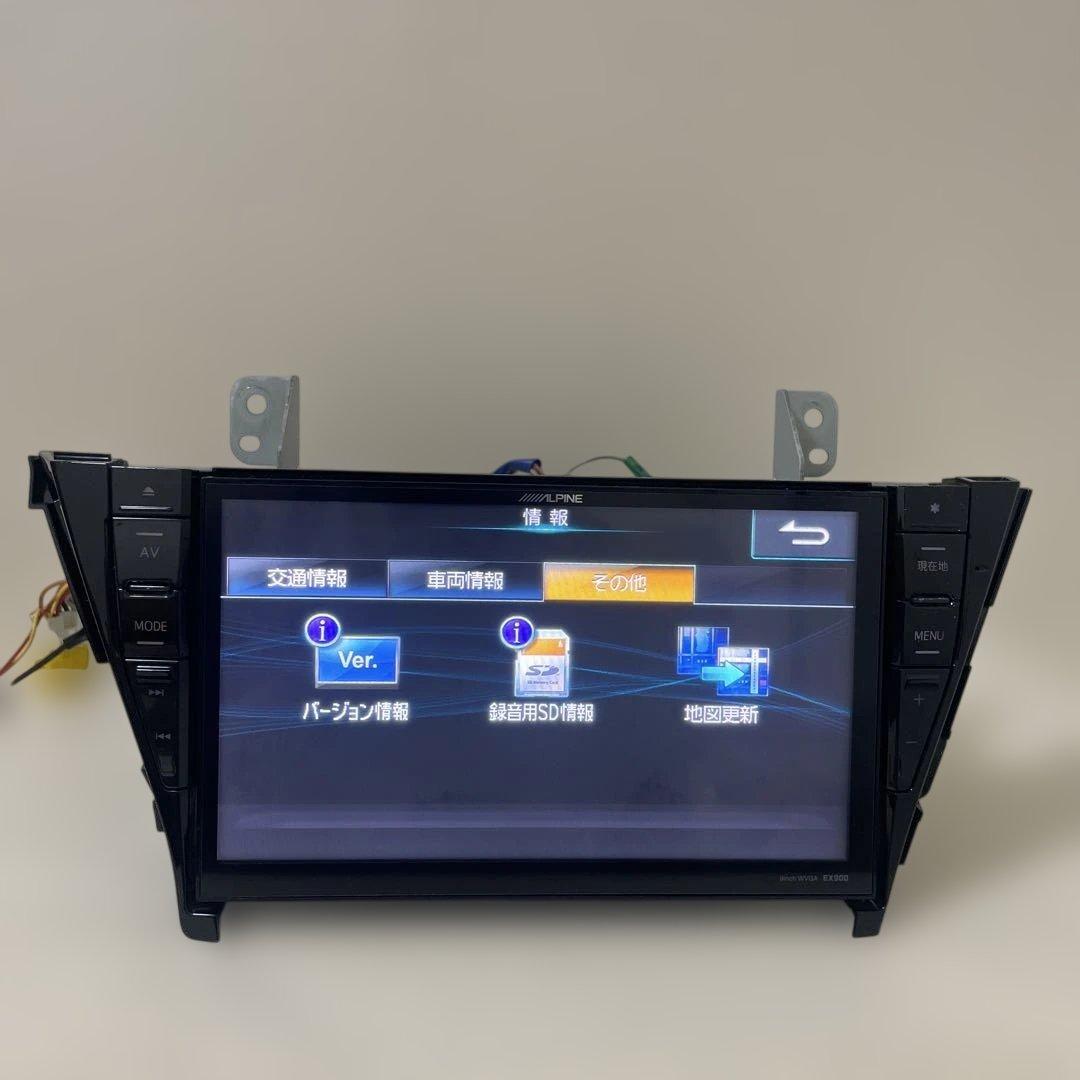 アルパイン EX900 ピルスアルファ ナビゲーション 9インチ地図: 2020