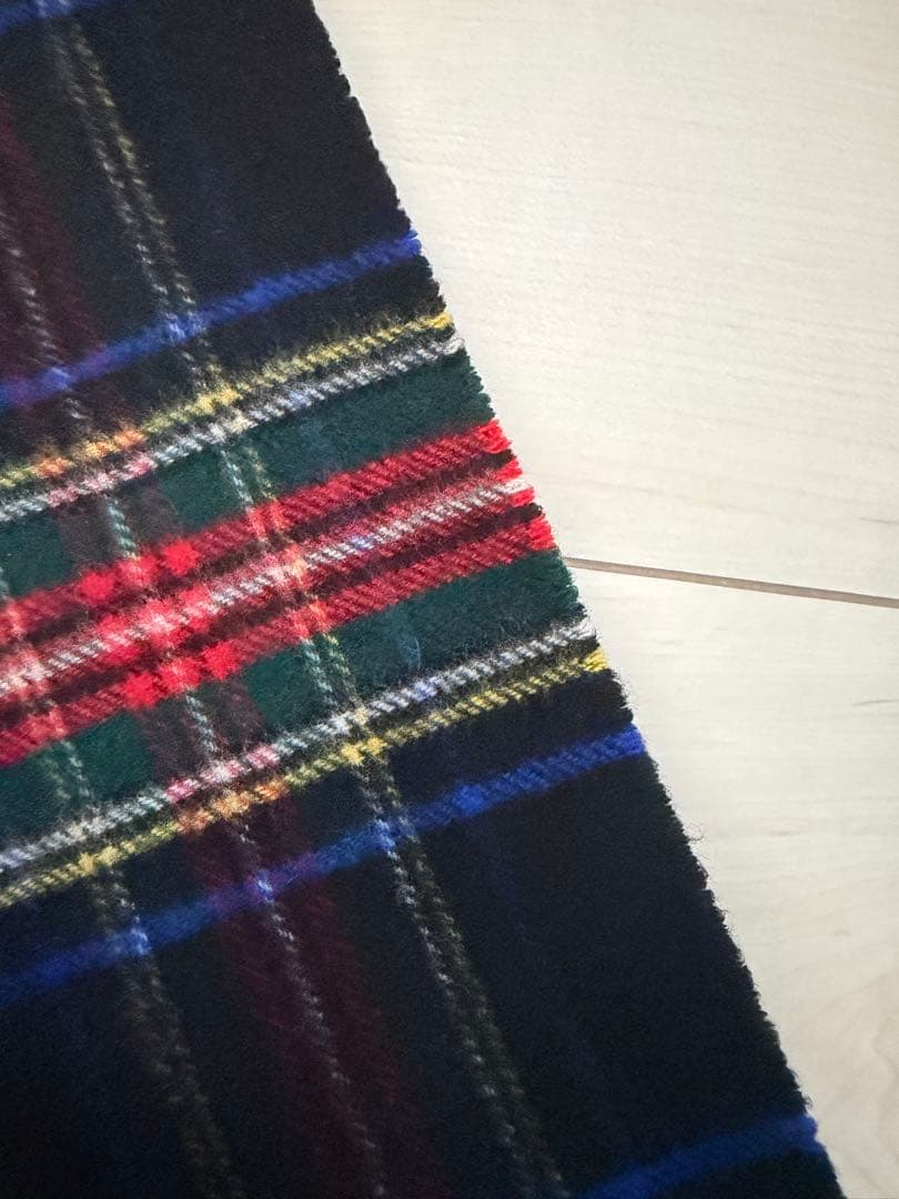 Johnstons of Elgin カシミヤ マフラー　小判