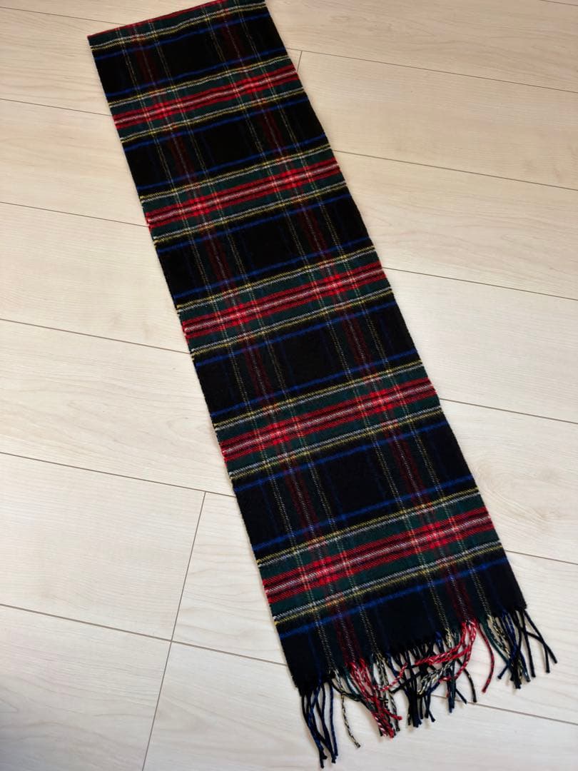 Johnstons of Elgin カシミヤ マフラー　小判