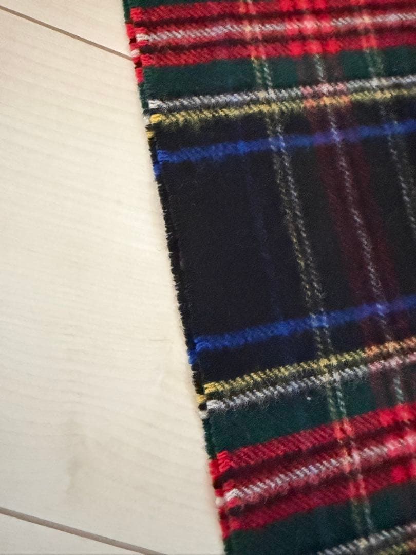 Johnstons of Elgin カシミヤ マフラー　小判