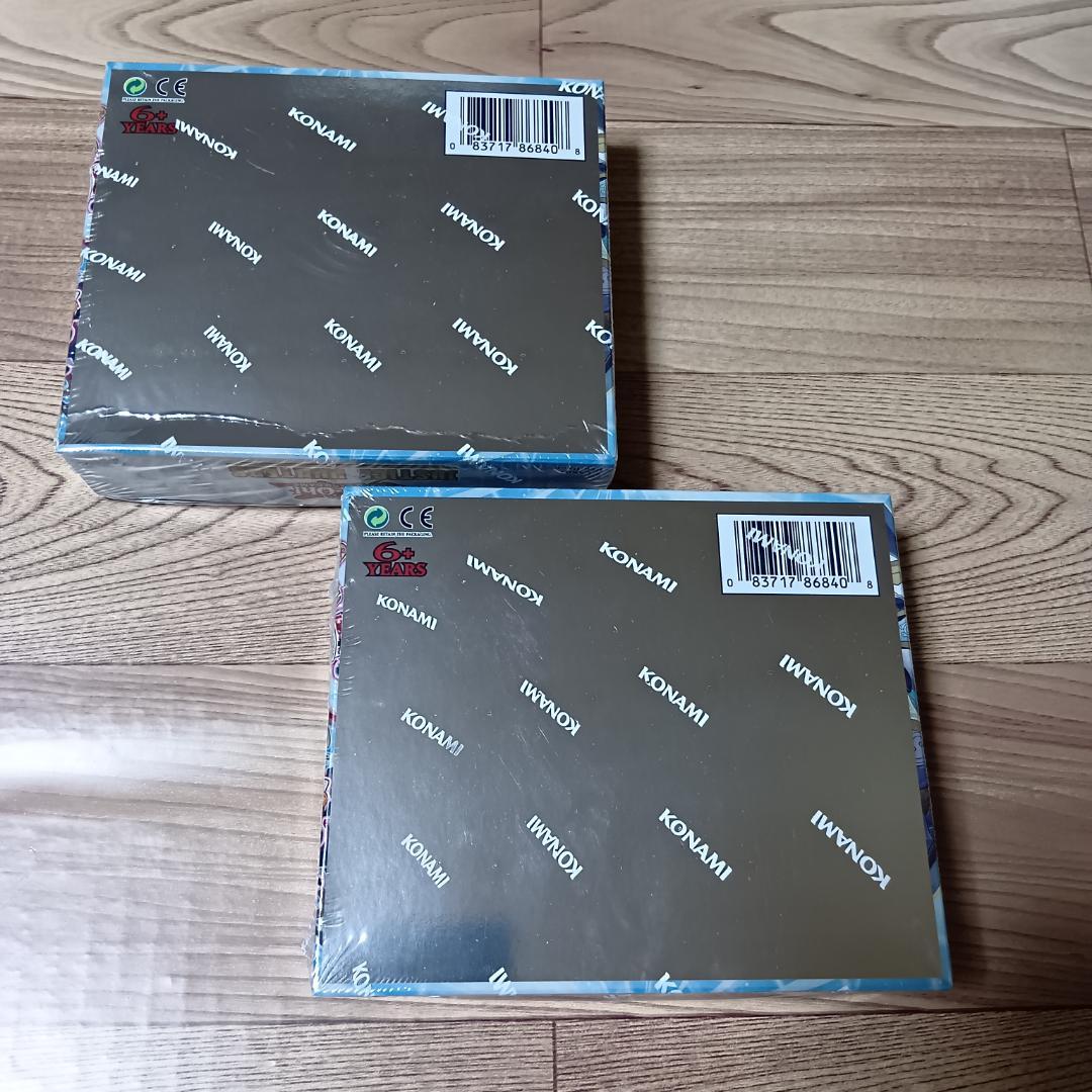 2BOXセット シュリンク付き 遊戯王 英語版 ジャスティス・ハンターズ 新品