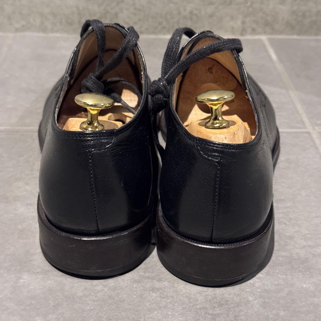 s*a様 名作 LEMAIRE スクエアトゥ ダービー 42 黒 バッファローレ