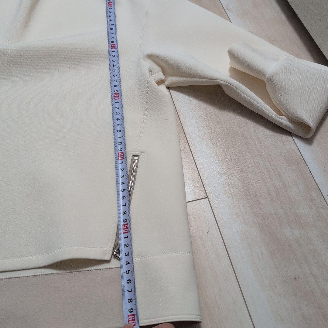 モラビトプルミエ サイドジッパー 長袖 トップス