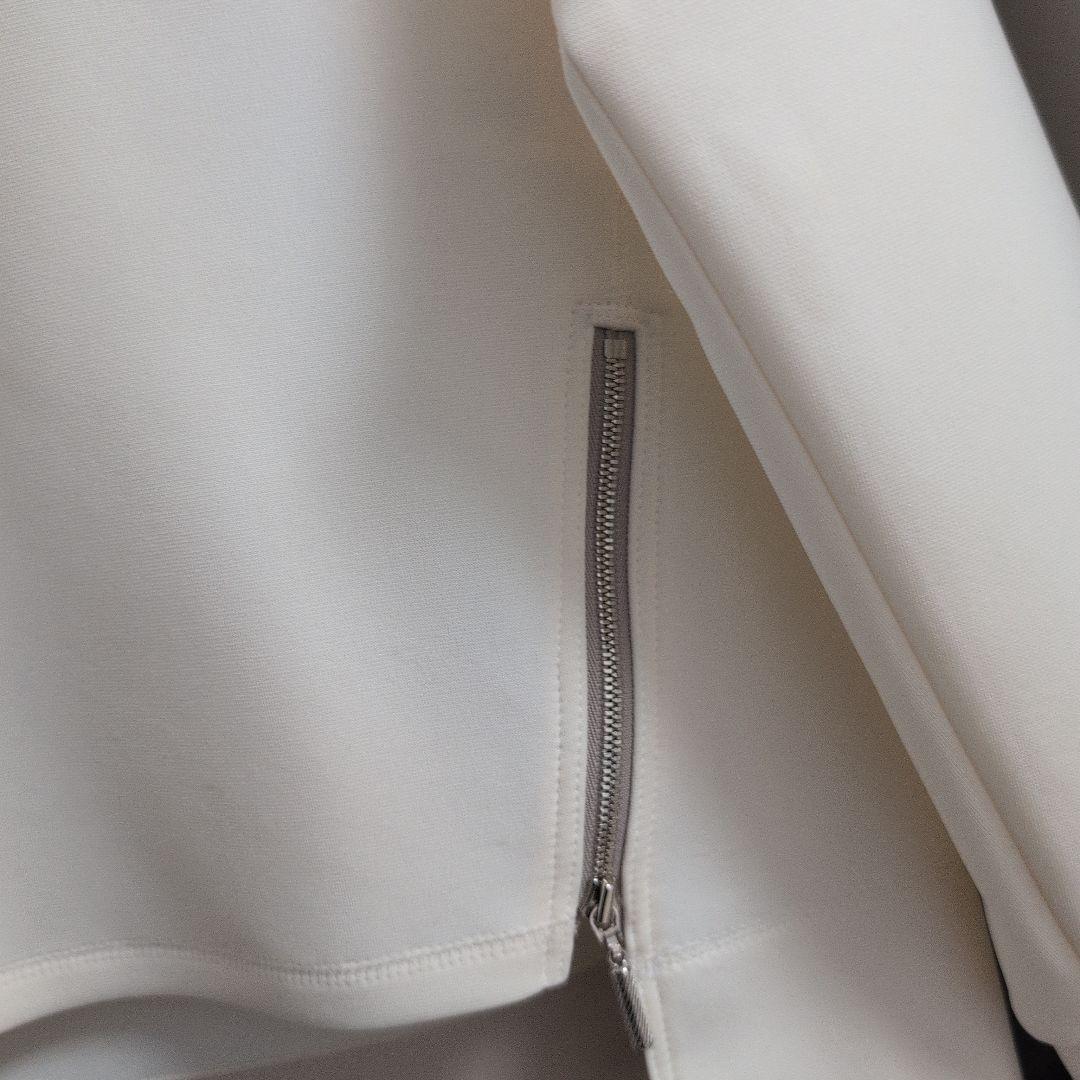 モラビトプルミエ サイドジッパー 長袖 トップス