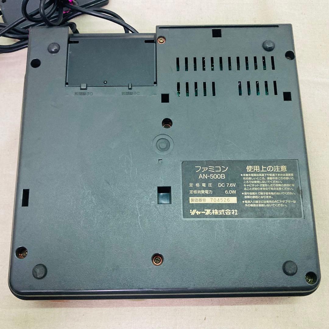 動作未確認 SHARP シャープ ツインファミコン 本体のみ AN-500B