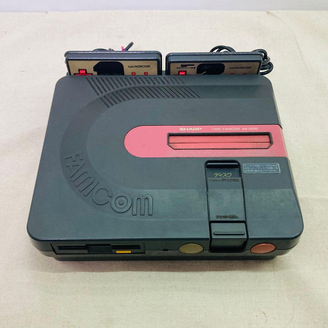 動作未確認 SHARP シャープ ツインファミコン 本体のみ AN-500B
