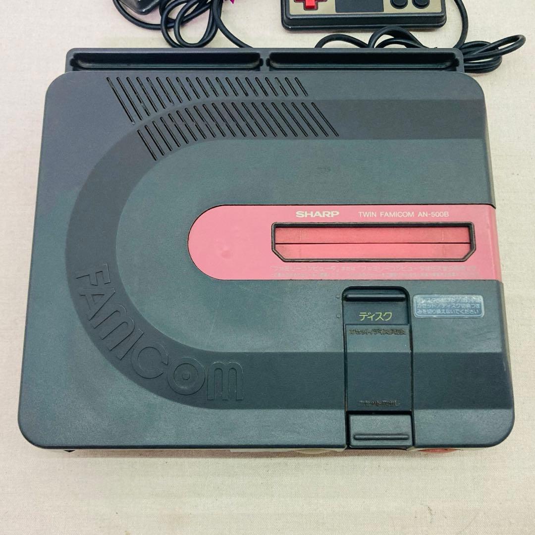 動作未確認 SHARP シャープ ツインファミコン 本体のみ AN-500B