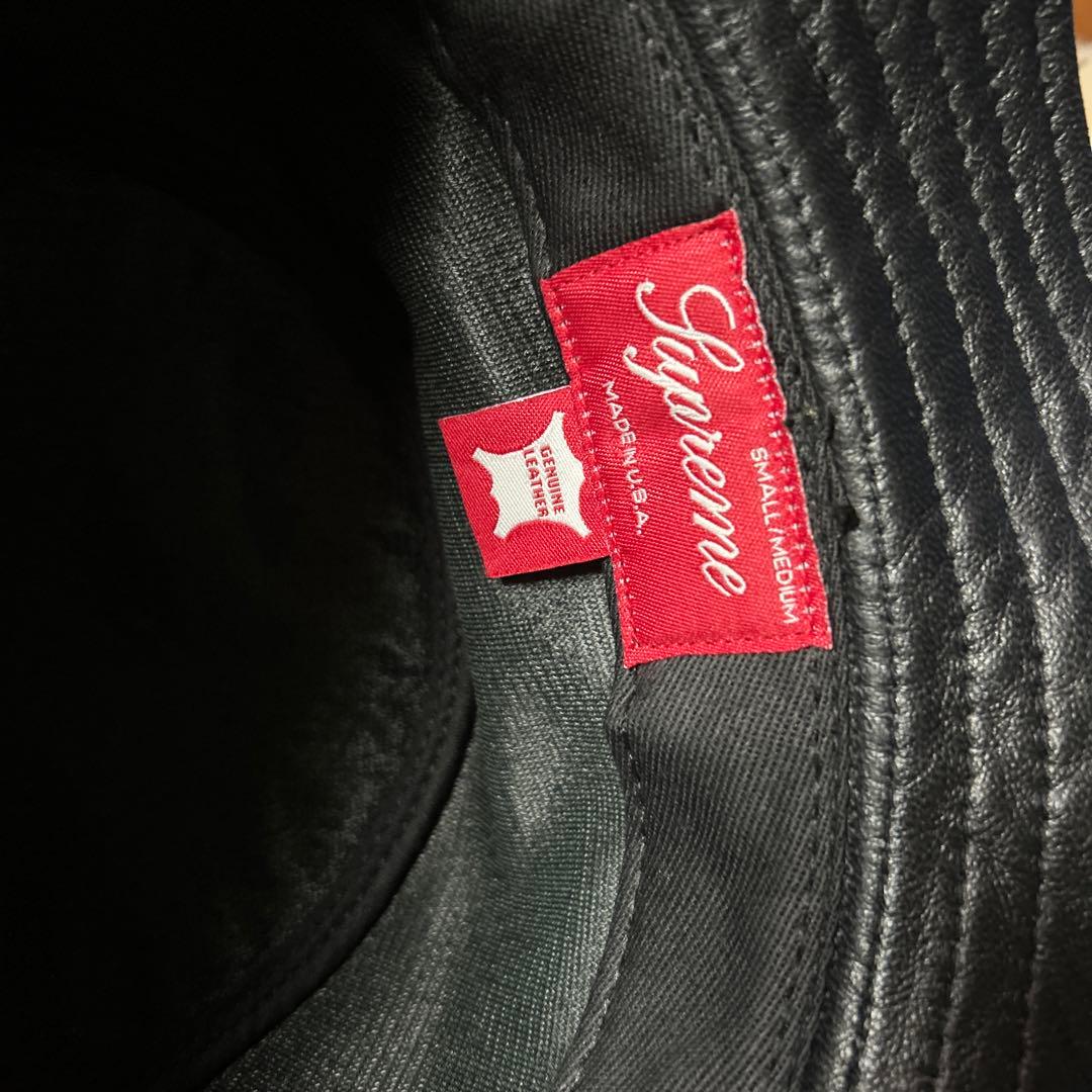 SUPREME シュプリーム レザークラッシャー ハット バケット