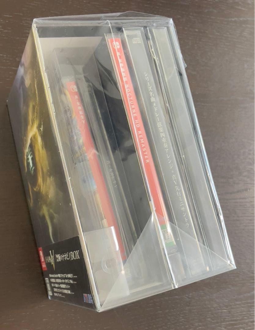 【新品未使用・極美品】真・女神転生V 限定版 & 真・女神転生III HD特典付