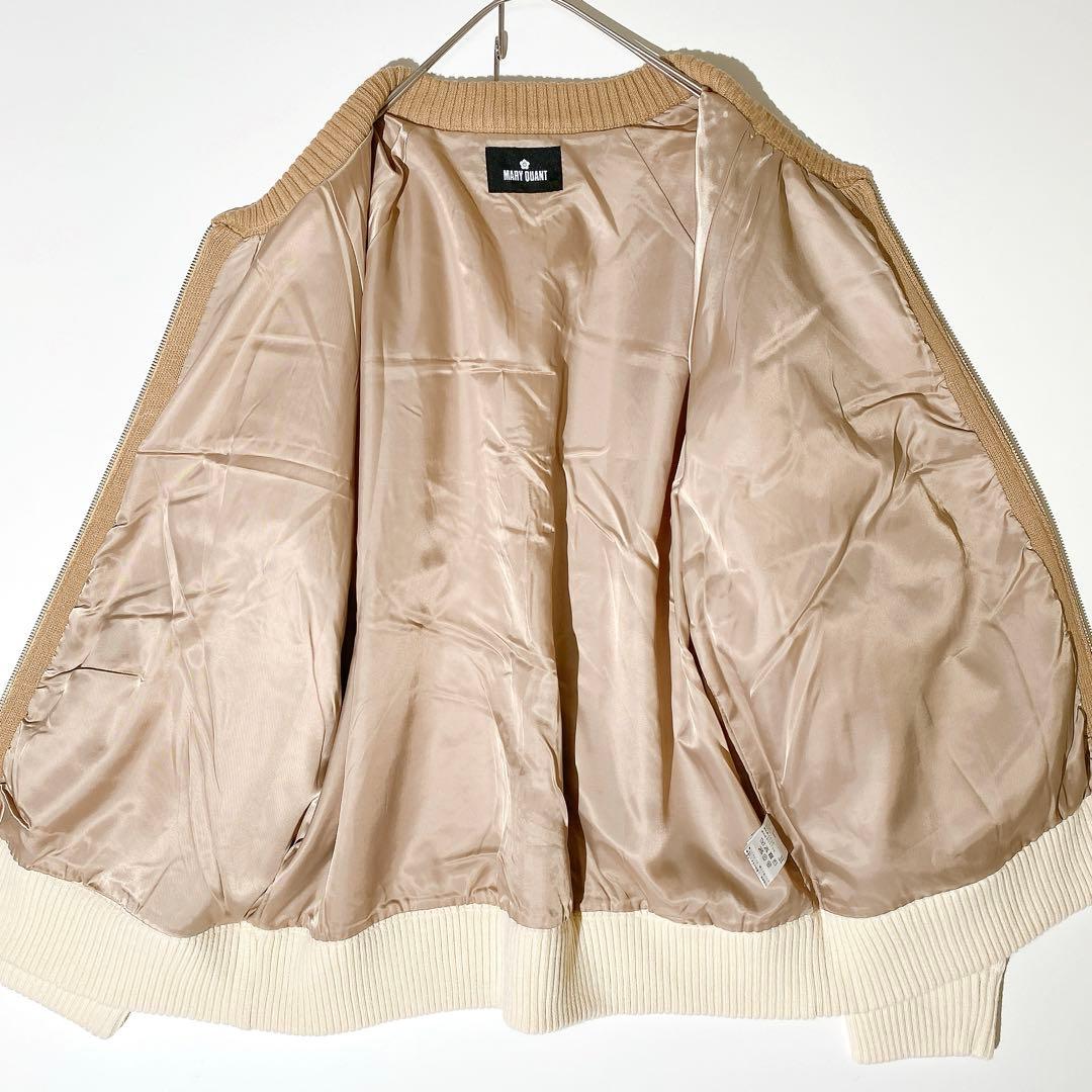 【極美品】MARY QUANT ニットスタジャン オーバーサイズ