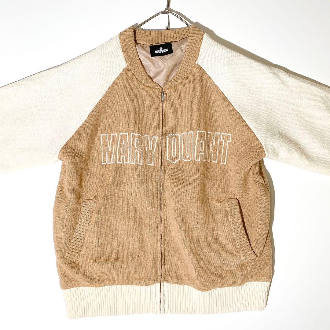 【極美品】MARY QUANT ニットスタジャン オーバーサイズ