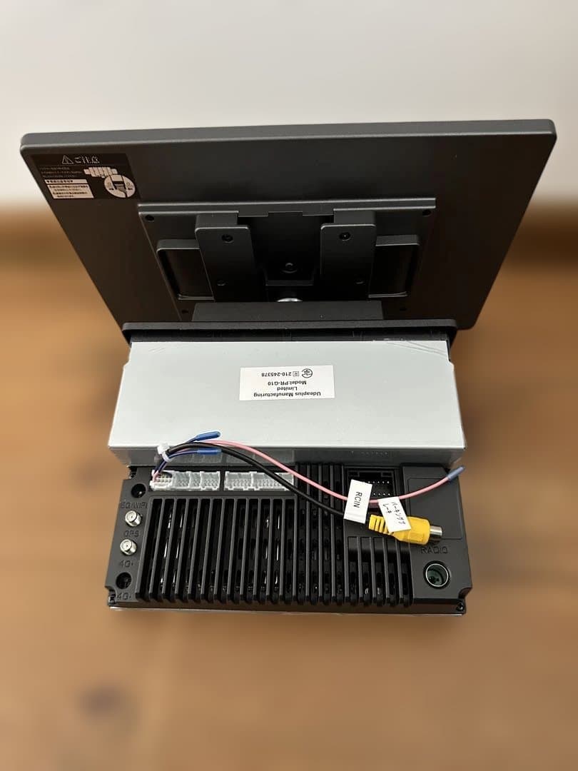 未使用 PORMIDO PR-G10 1DIN CarPlay トヨタ配線付