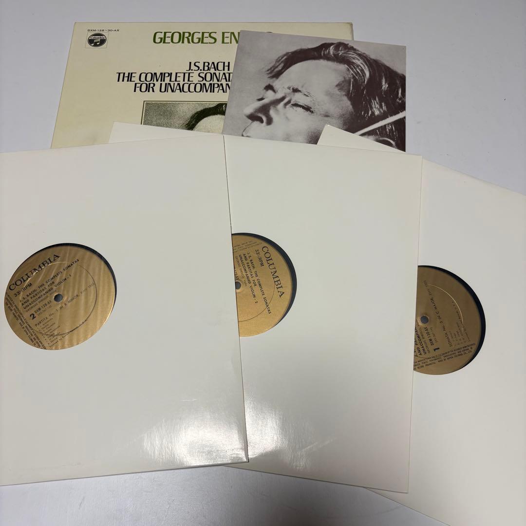 ES ENESCO / J.S. BACH レコード