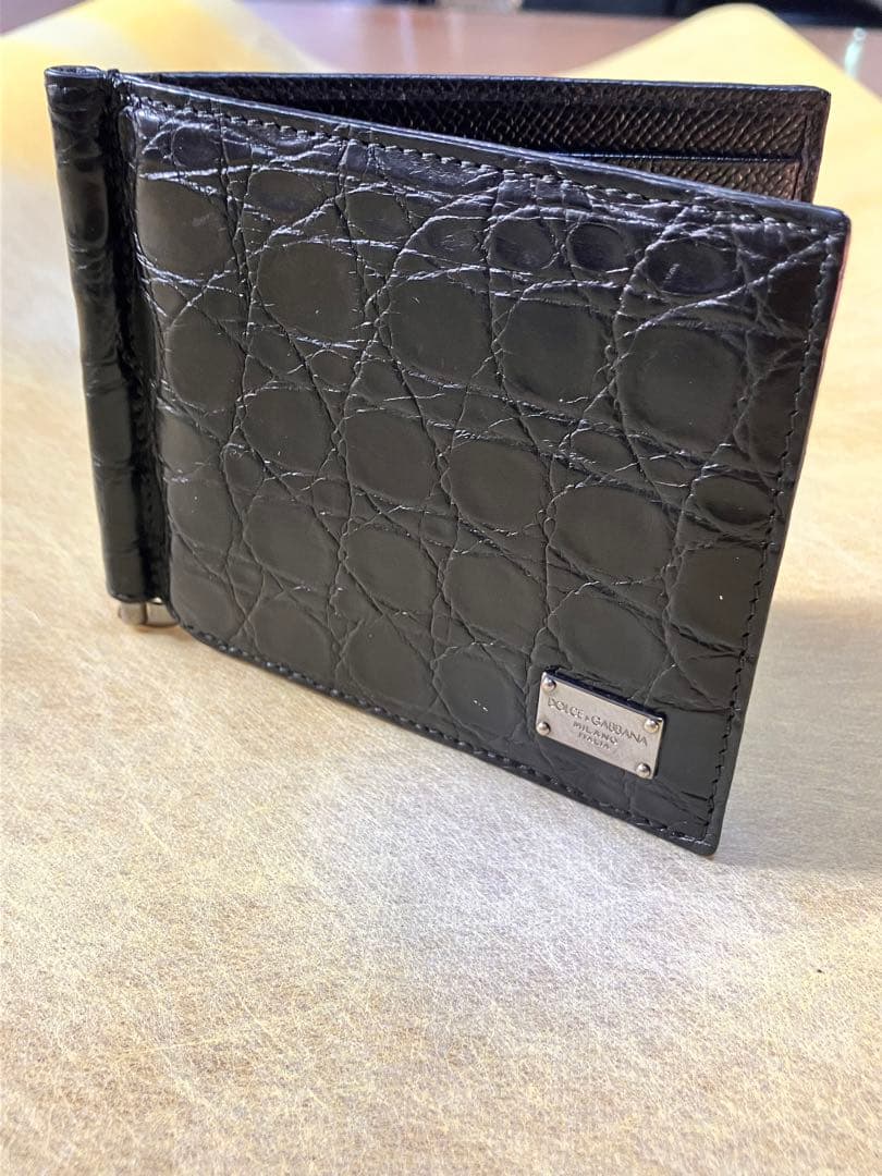 D&G: マネークリップ、カードケース、クロコ