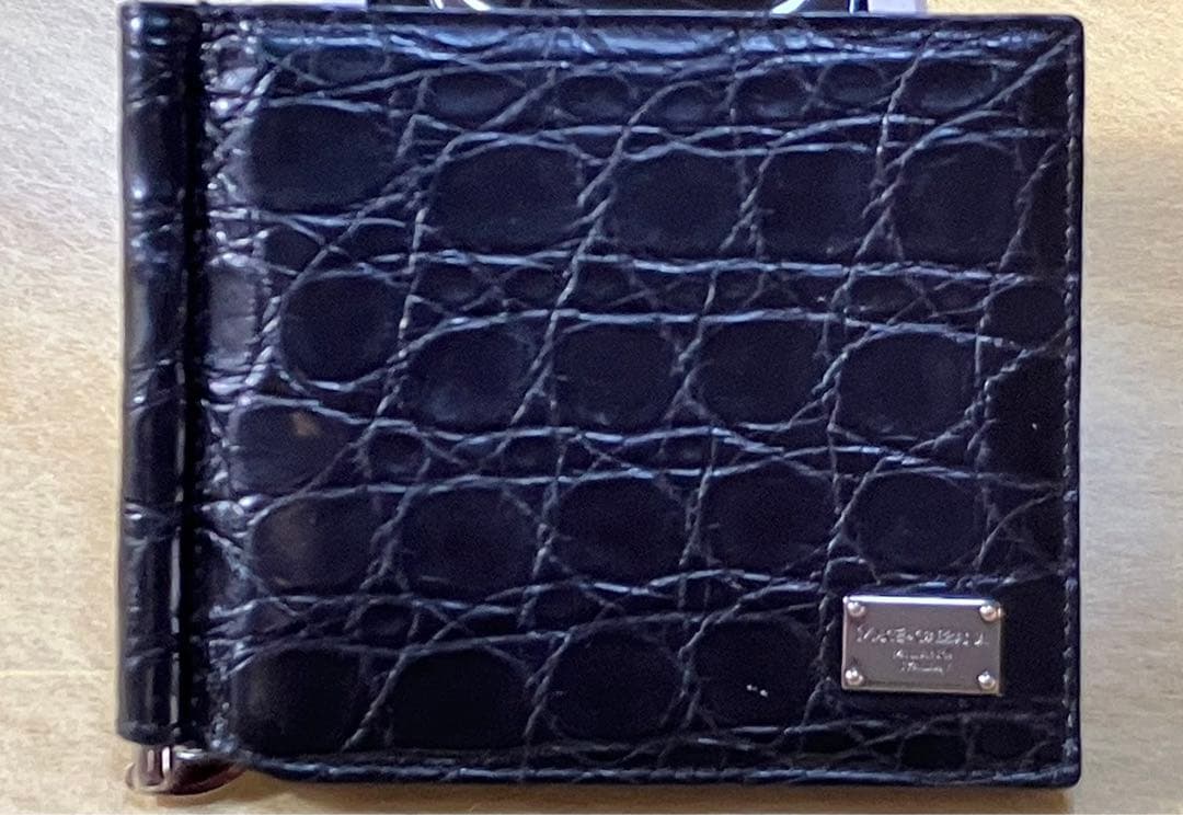 D&G: マネークリップ、カードケース、クロコ