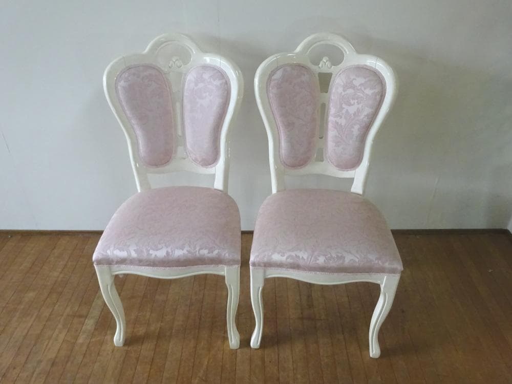 たかちゃん　サルタレッリモビリ　ダイニングチェア　2脚　イタリア　姫家具　美品