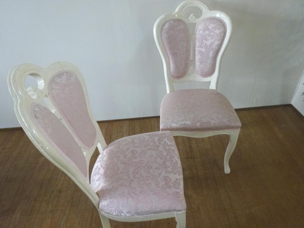 たかちゃん　サルタレッリモビリ　ダイニングチェア　2脚　イタリア　姫家具　美品