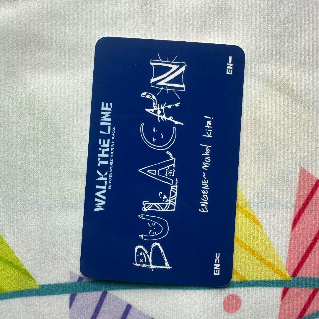 ENHYPEN ヒスン WALK THE LINE Bulacan トレカ