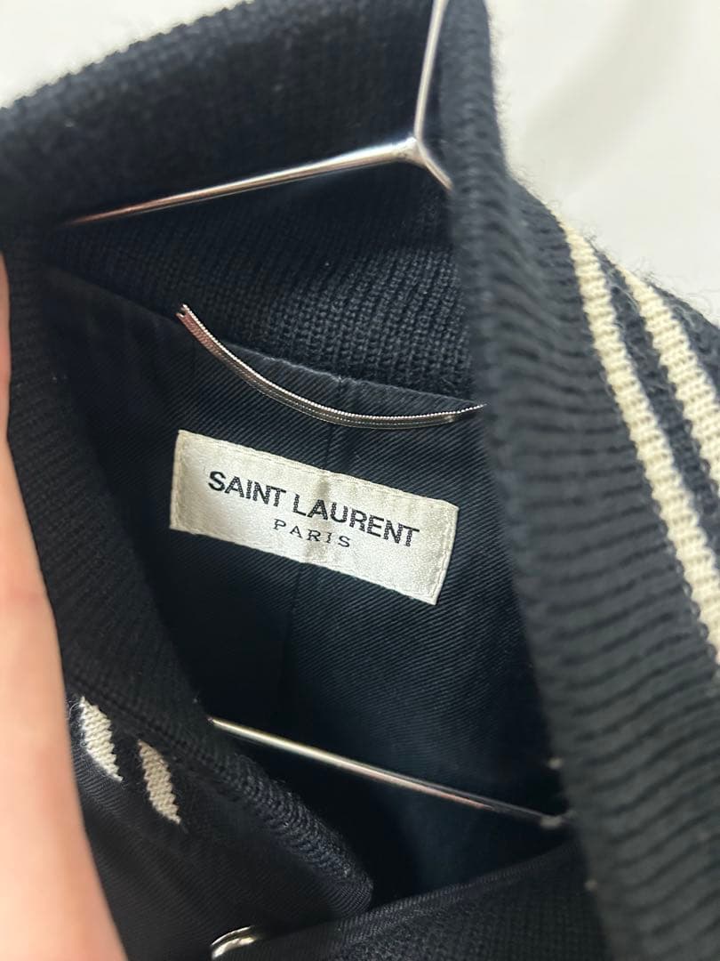 SAINT LAURENT テディジャケット 44 スタジャン