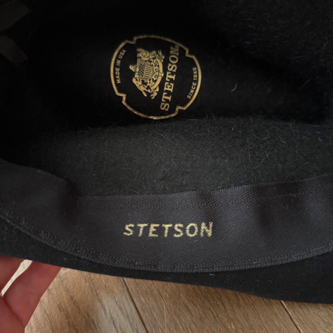 stetson ステットソン ファー フェルト 黒 高級