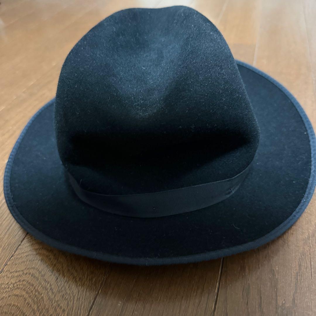 stetson ステットソン ファー フェルト 黒 高級