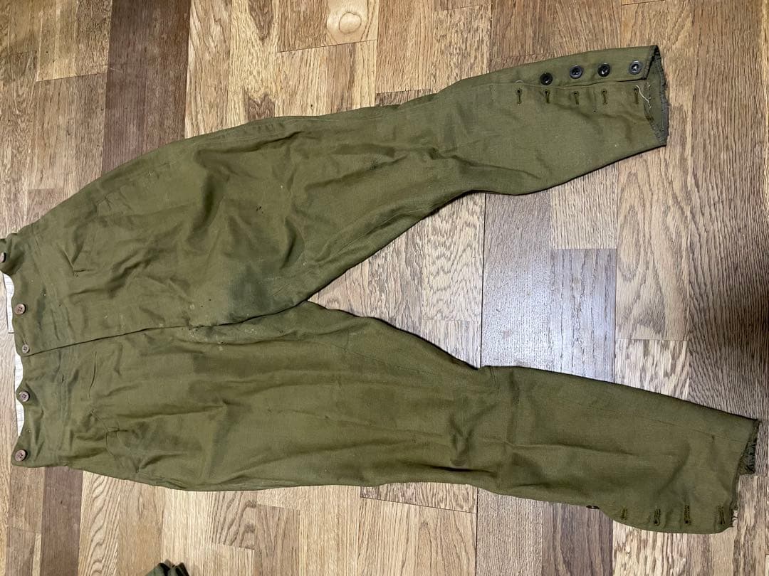 旧日本軍　軍服　将校用？ズボン3着