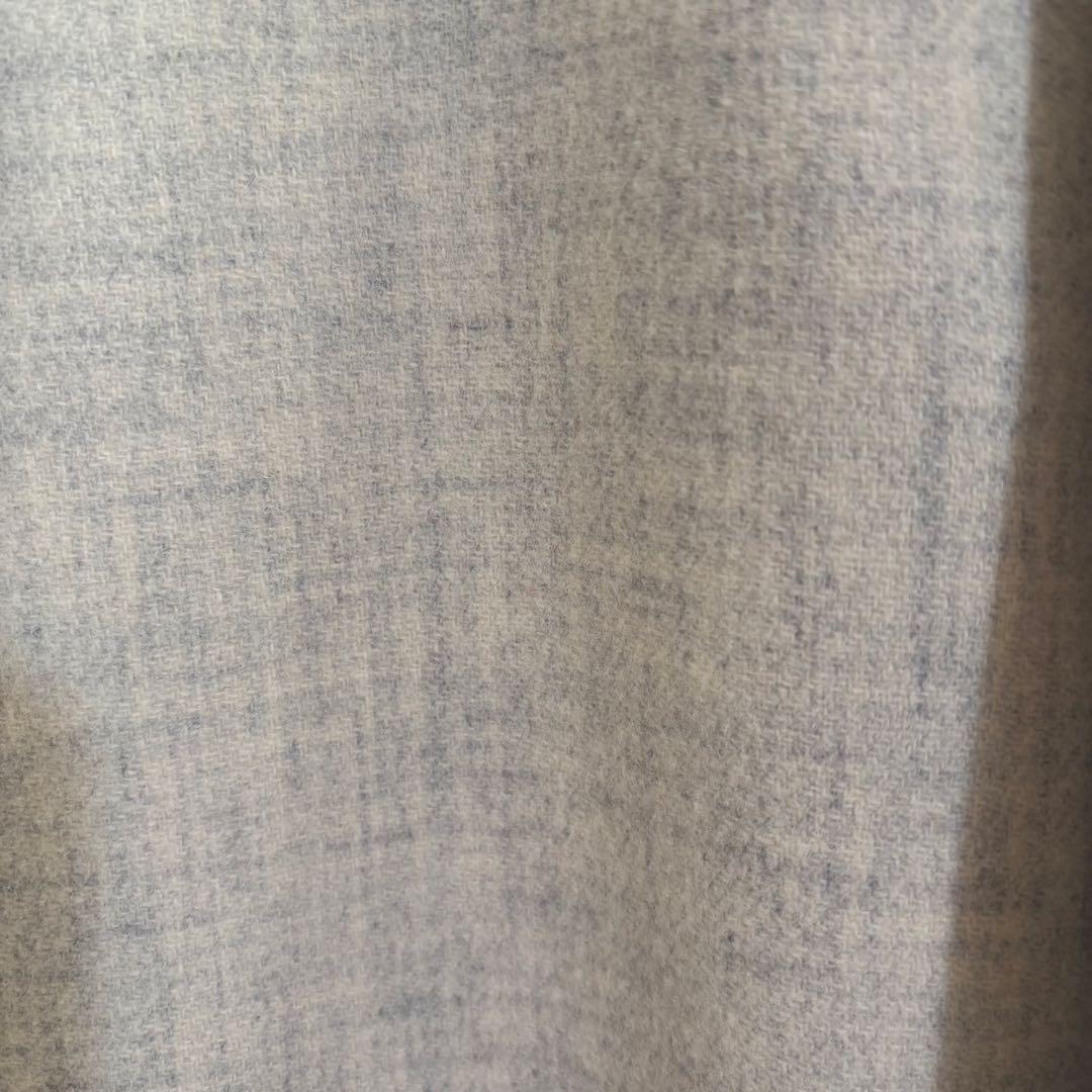 ENFOLD WOダブルフェイス 立体ポケットコート オフホワイト