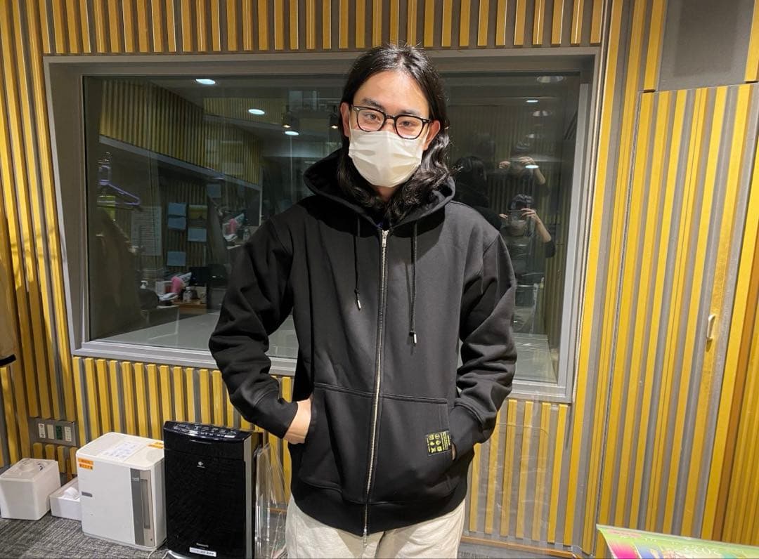 【新品未使用】菅田将暉　オールナイトニッポン　オフィシャルパーカー黒　サイズXL