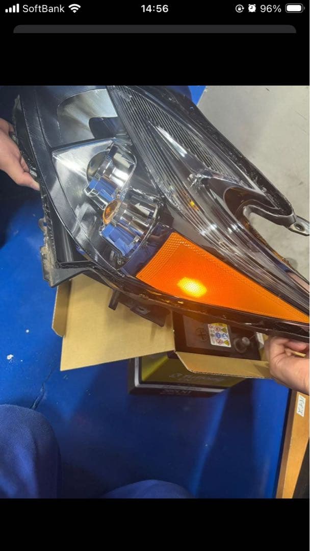 30プリウス 後期LEDヘッドライト　US加工　コンピューター付