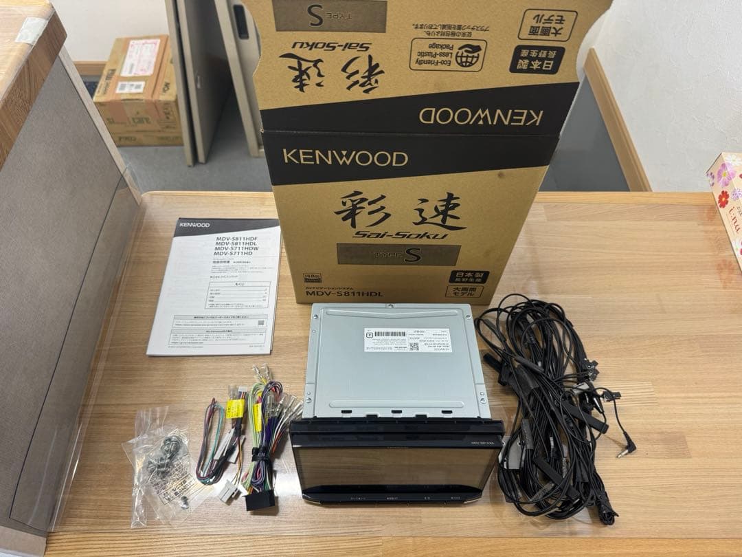 新型ジムニーノマド KENWOOD 彩速 MDV-S811HDL 使用期間5日