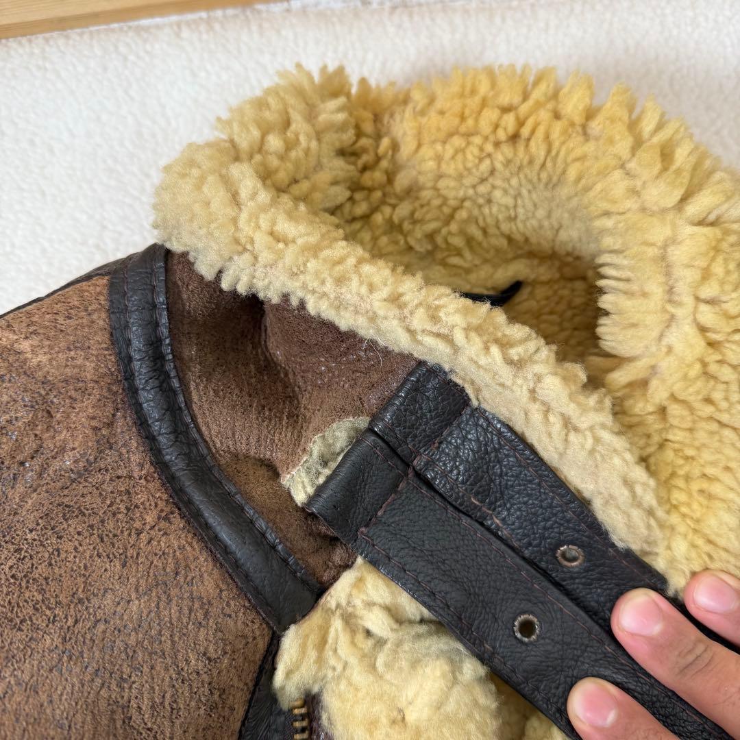 Schott B-3 フライトジャケット ムートンジャケット　サイズ40