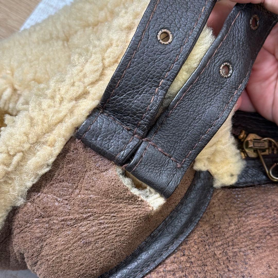 Schott B-3 フライトジャケット ムートンジャケット　サイズ40