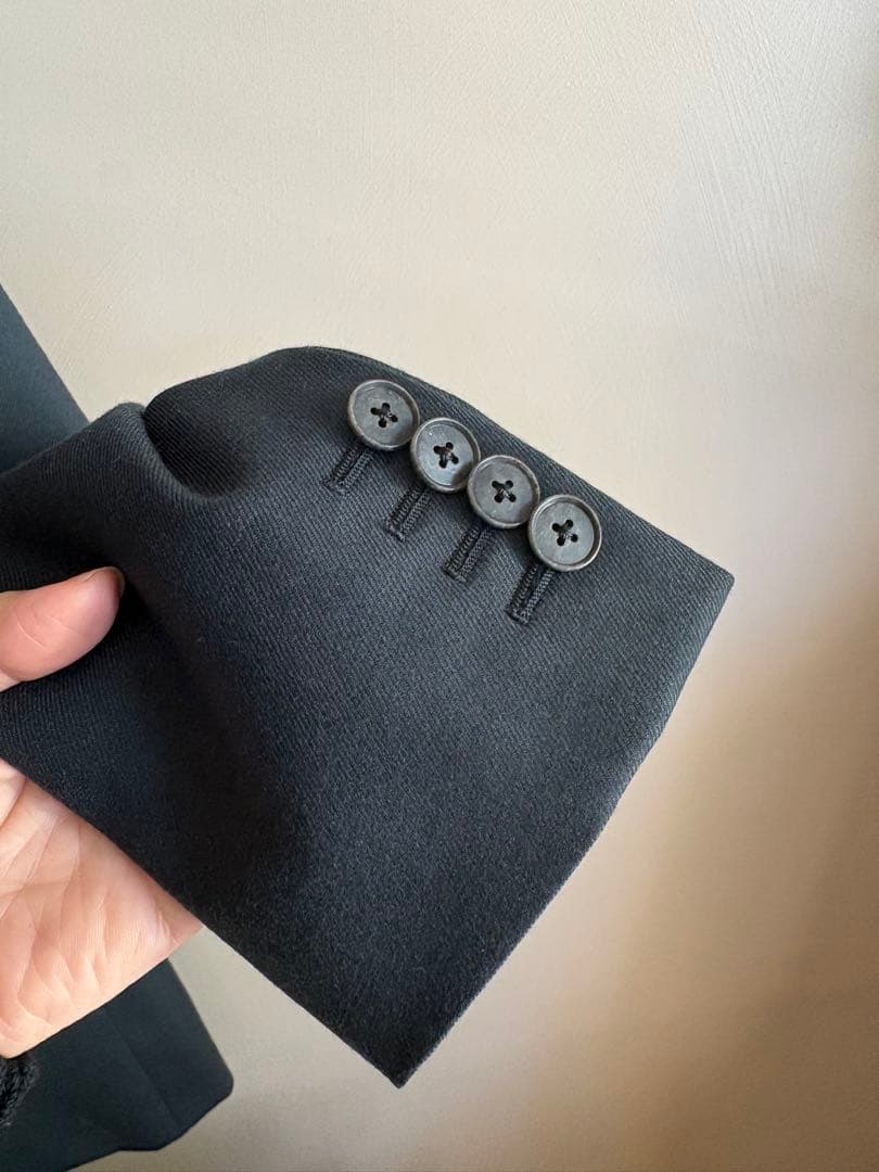 SAYAKADAVIS フォレストグリーン ノーカラージャケット