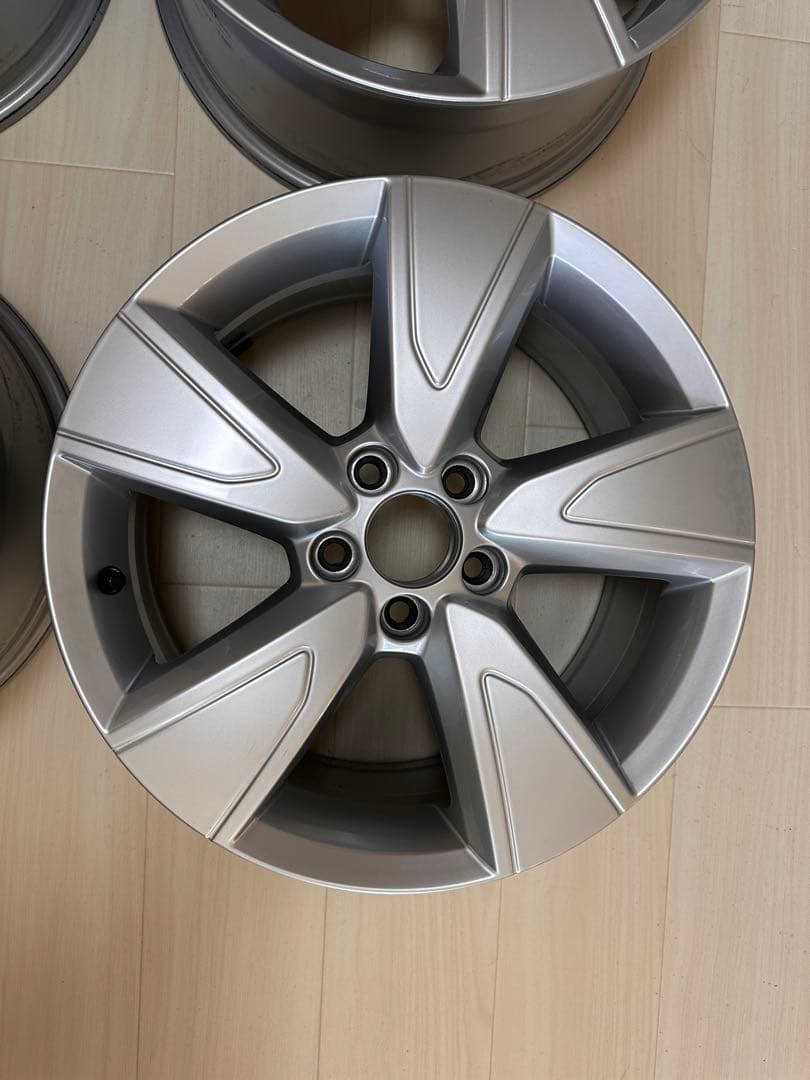 ボルボ純正17インチ シルバー 5スポークホイール 4個セット