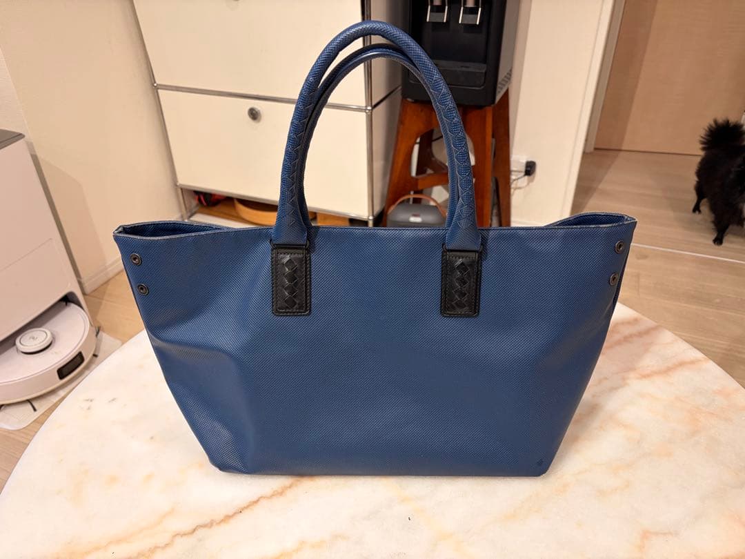 ボッテガヴェネタ　BOTTEGA VENETA マルコポーロ　ダークネイビー