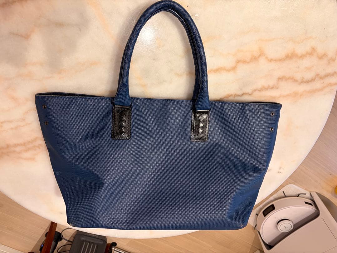 ボッテガヴェネタ　BOTTEGA VENETA マルコポーロ　ダークネイビー