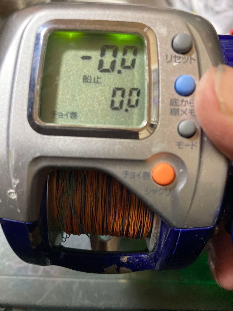 ダイワ　電動リール　ハイパータナコン600fe 通電確認済み　船釣り