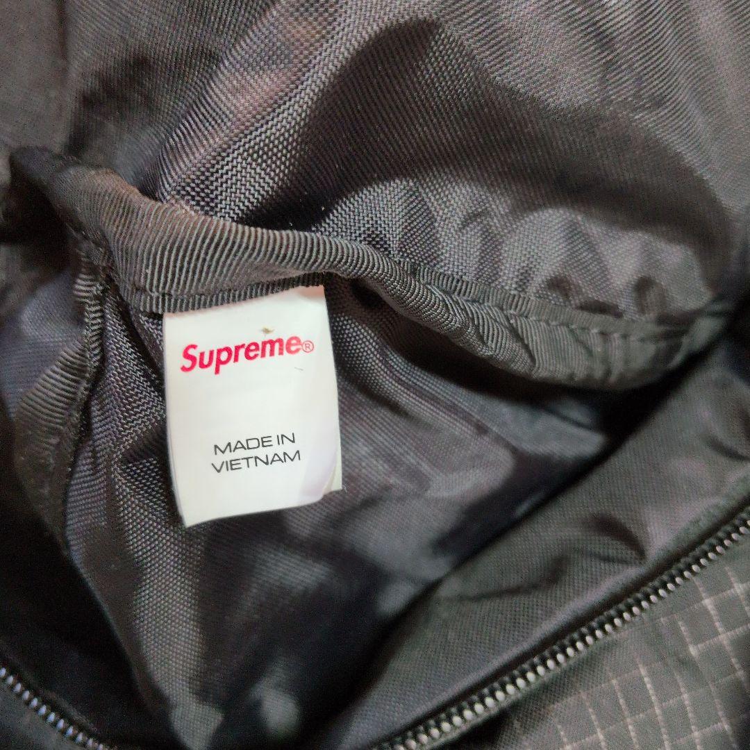SUPREME メッシュパネル ブラックボストンバッグ