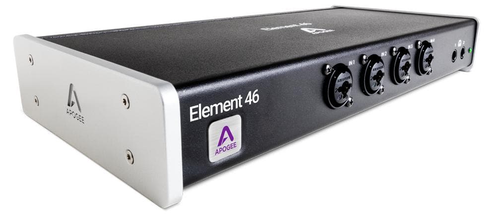 オーディオIF APOGEE ELEMENT 46(TB変換アダプタ+ケーブル付