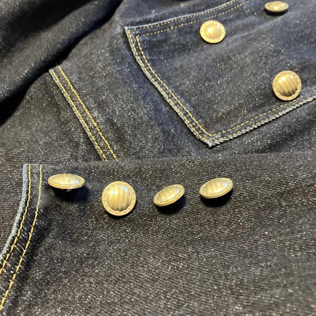 ボーダーズアットバルコニー　デニム パフスリーブ ワンピース 38新品