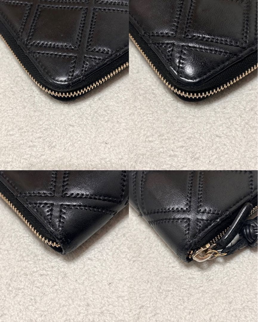 極美品❗️ CHANEL シャネル　フリンジ　ラウンドファスナー　長財布　ブラック