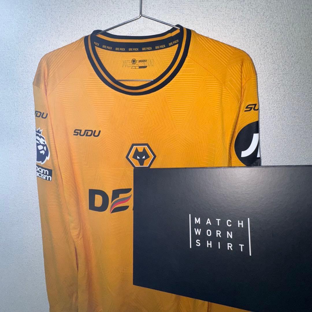 【実着用サイン入り】ウルブス ライアン アイヌーリ #3 ユニフォーム