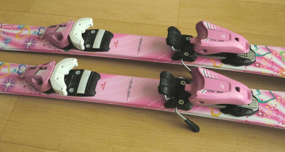 ■■12月・1月限定■送料無料■子供用スキーセット■板106靴21■WAX済■■