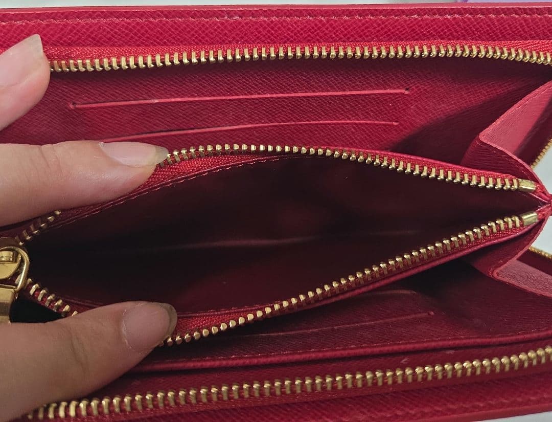 ルイヴィトン　長財布　さくらんぼ