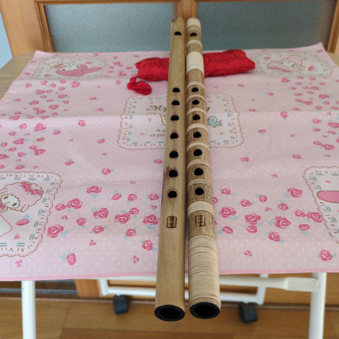 KUJIRA篠笛五本調子古典二管（道中）新品