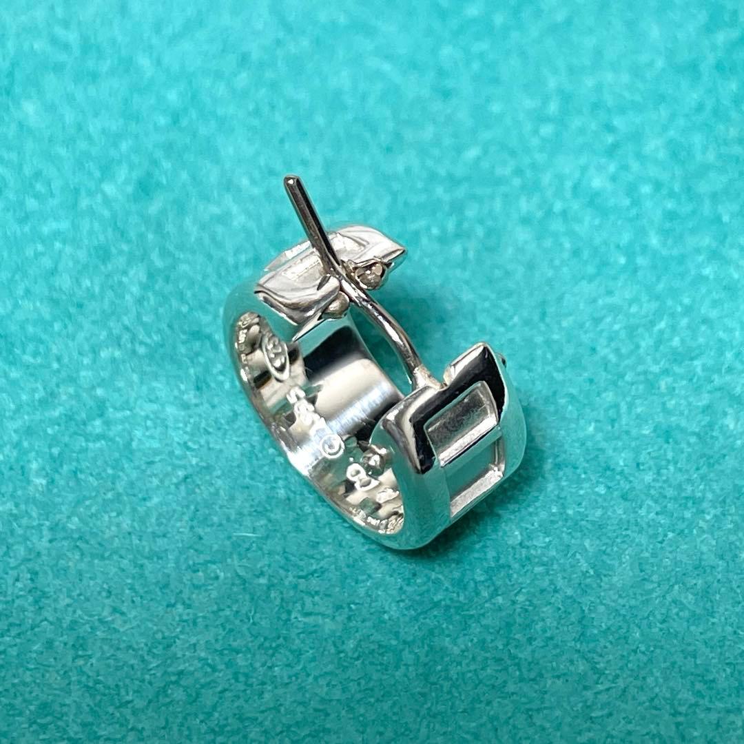 【極美品】ティファニー　アトラスフープピアス片耳　メンズ/レディース　925
