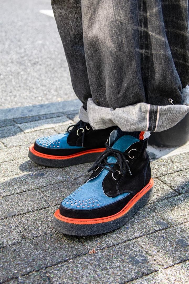 ファセッタズム × ジョージコックス チャッカブーツ7 26.0-26.5