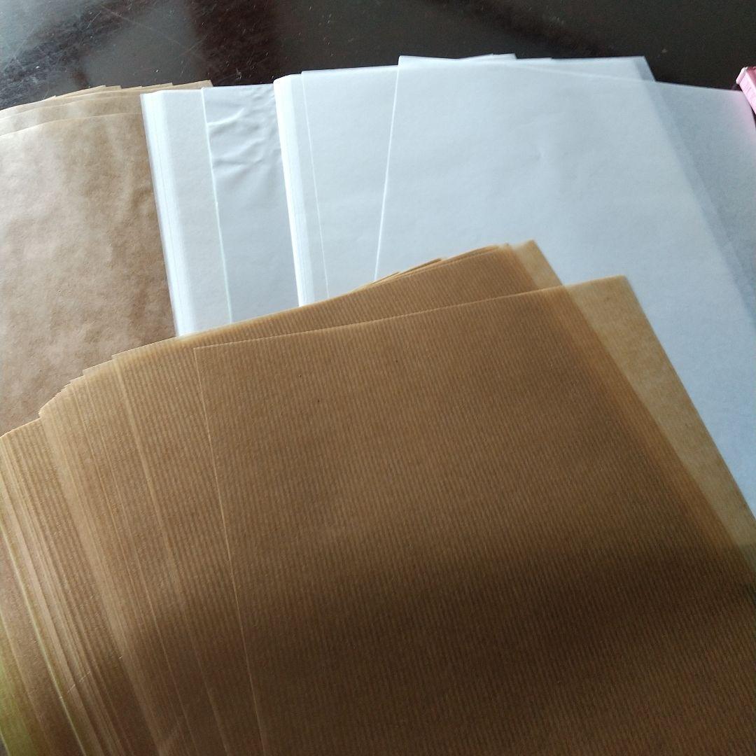 ジャンクジャーナル素材。蝋引き紙200枚